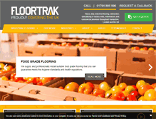 Tablet Screenshot of floortrak.co.uk